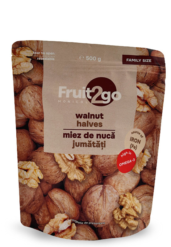 Miez de nucă jumătăți